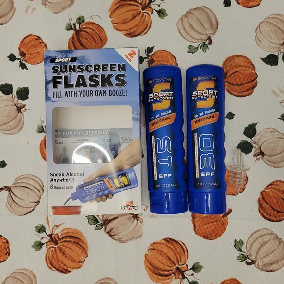 SUNSCREEN FLASKS NWOT - Picture 1 of 3